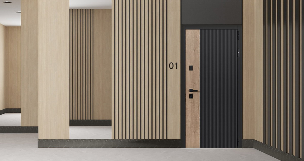 Стальная дверь "Britannia"  Заказная модель.