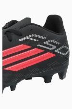 Бутсы adidas F50 Club FG/MG Junior - черный
