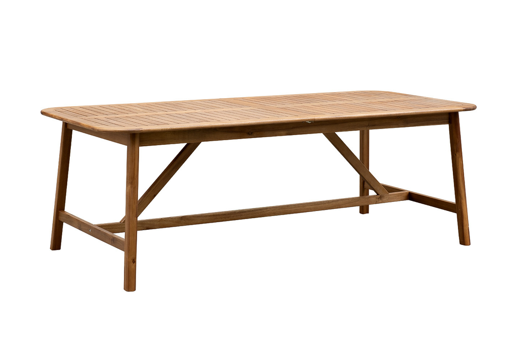 Стол из акации CALISTO раздвижной 219/278 см