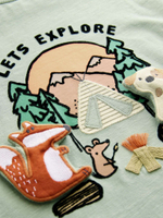 Футболка с длинным рукавом для мальчика Next F15-495, Зеленый