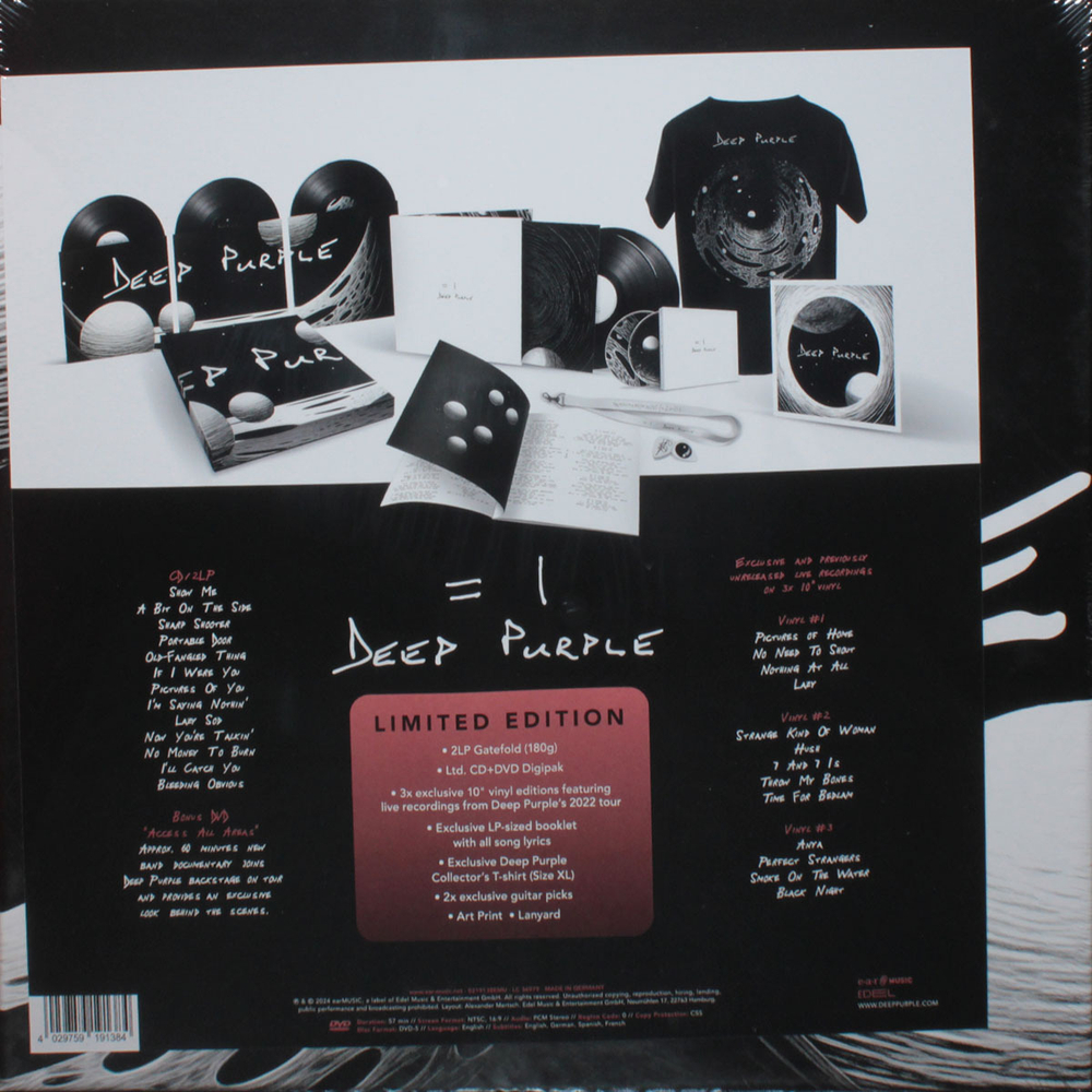 Deep Purple / =1 (2LP+3x10"Vinyl LP+CD+DVD)