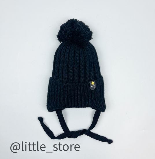 Шапка зимняя, Черная