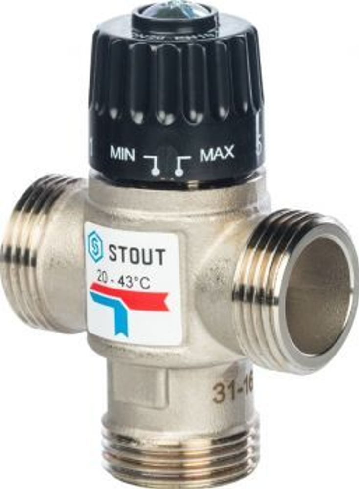 Клапан термостатический  Ду25  НР 20-43 С    6289