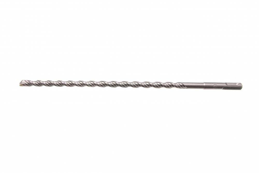 Бур по бетону, двойная спираль, Cobalt W-tip, 10x310 мм, SDS PLUS, серый