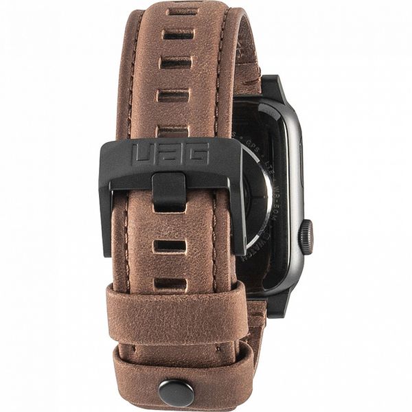 Ремень кожаный UAG для Apple Watch 44/42 коричневый (Brown)