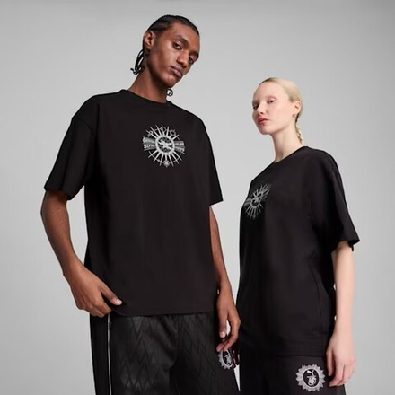 PUMA X HARRY POTTER ФУТБОЛКА С ПРИНТОМ, ЧЕРНЫЙ