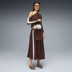 PUMA Женские кроссовки-балетки Speedcat Lux, шоколадный