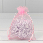 Мешочек 9х12см Органза (Розовый)