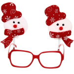 Очки карнавальные «Веселый снеговик», 23 см
