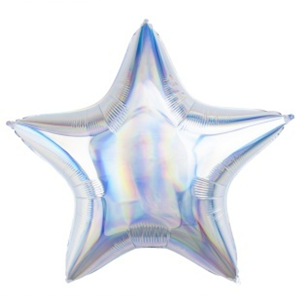 К Звезда Серебро Голография 32''/81 см.