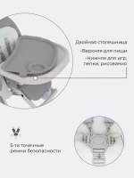 Стол-стул RANT "CANDY" RH501 Mineral Silver