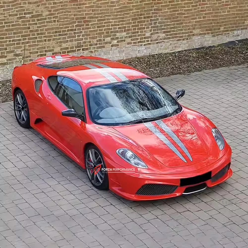 Карбоновый обвес переделка в Scuderia для FERRARI F430 Феррари