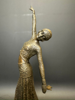 Бронзовая скульптура «Восточная танцовщица»