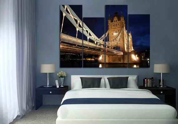 Модульная картина "Тауэрский мост Лондон"
