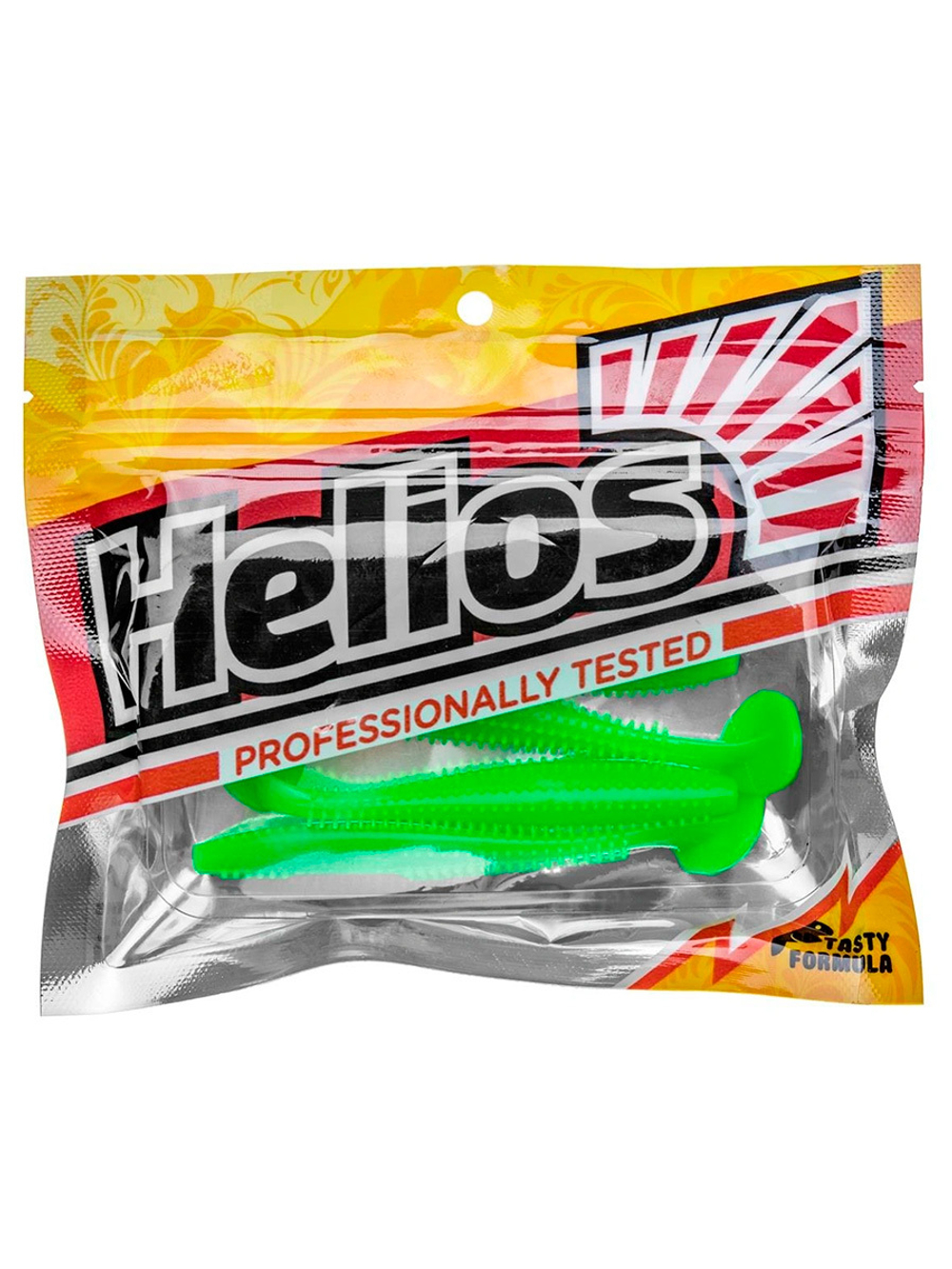 Виброхвост Helios Shaggy 5,12"/13 см Black & White 5шт. (HS-18-023)