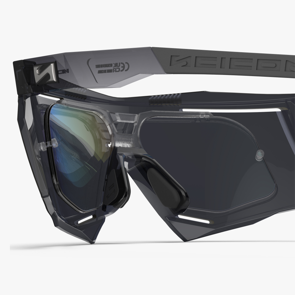 Спортивные очки c диоптриями Scicon Aerostorm Multi Mirror Purple