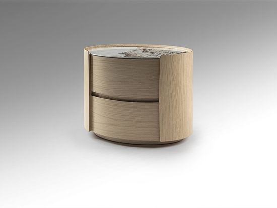 Enoc Прикроватная тумбочка светлый дуб