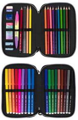 Penal \ Пенал \ Pencil bag 2-DECK.PENCIL CASE CNT.SUNSET BLACK,PINK