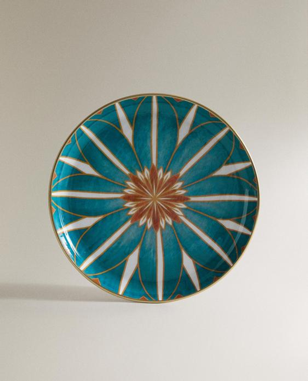 ZARA HOME - MARISA BERENSON ДЕКОРАТИВНЫЙ ПОДНОС, БИРЮЗОВЫЙ