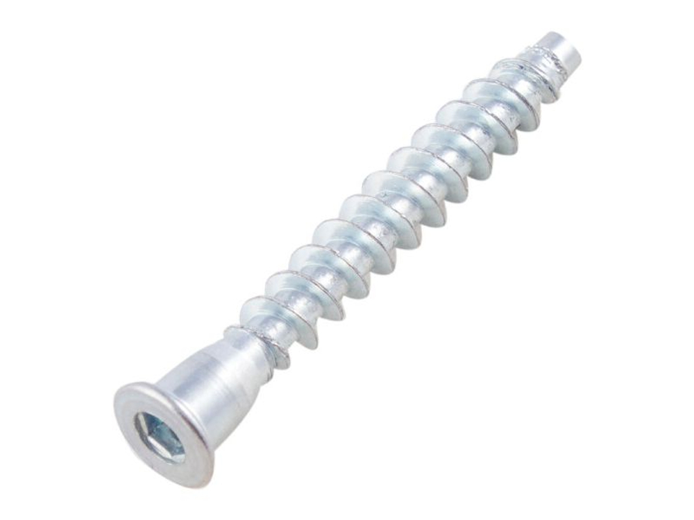 Евровинт мебельный 7х50 оцинкованный (10шт/уп)