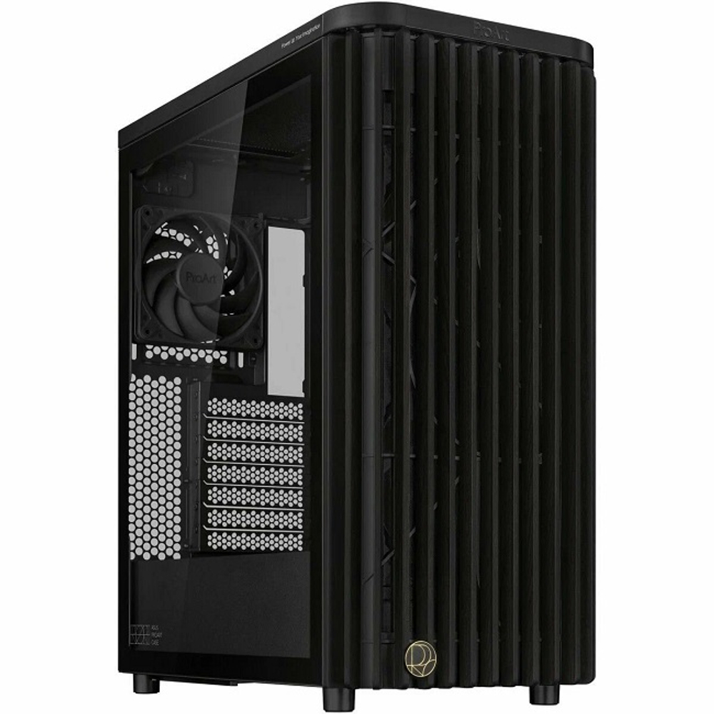 Корпус MidiTower ASUS PROART PA401 WOOD TG Black (90DC00M0-B39000)