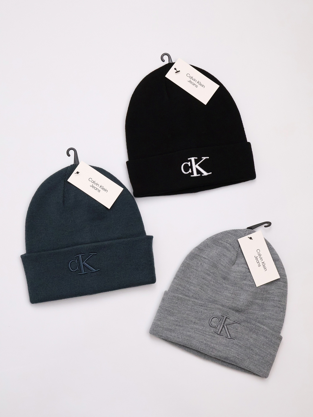 Шапка Calvin Klein Monogram Logo Beanie Black