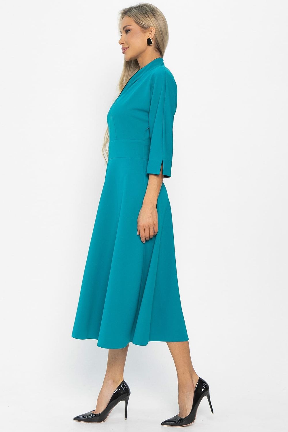 Платье вечернее Леди Удача (бирюзовое) П14850-18М LT Collection