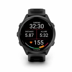 Смарт-часы Garmin Forerunner 570 47мм 1.4" AMOLED корп.черный рем.черный (010-02971-00)