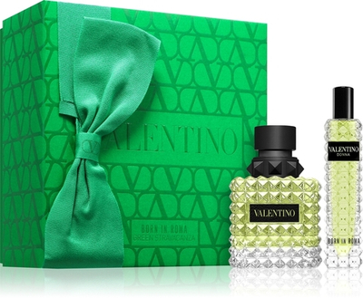 Valentino Born In Roma Green Stravaganza Donna подарочный набор для женщин