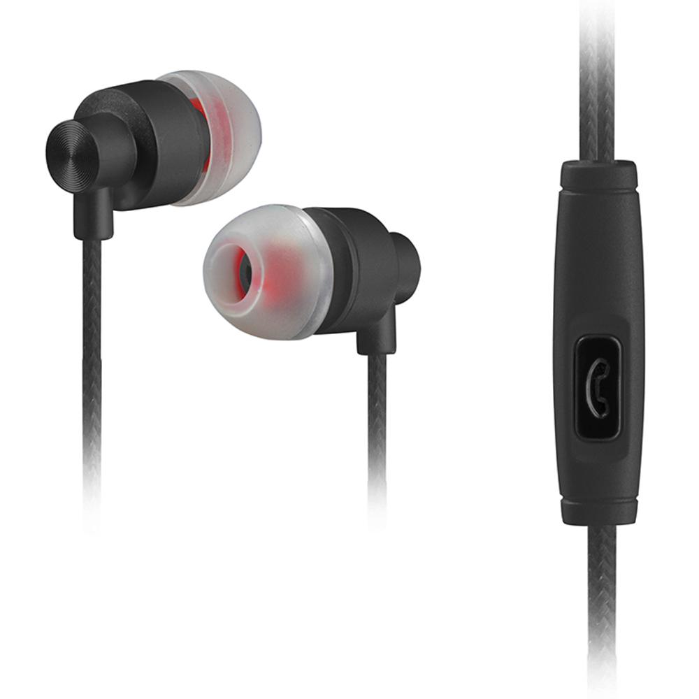 Наушники WALKER H700, микрофон, кнопка ответа, черные