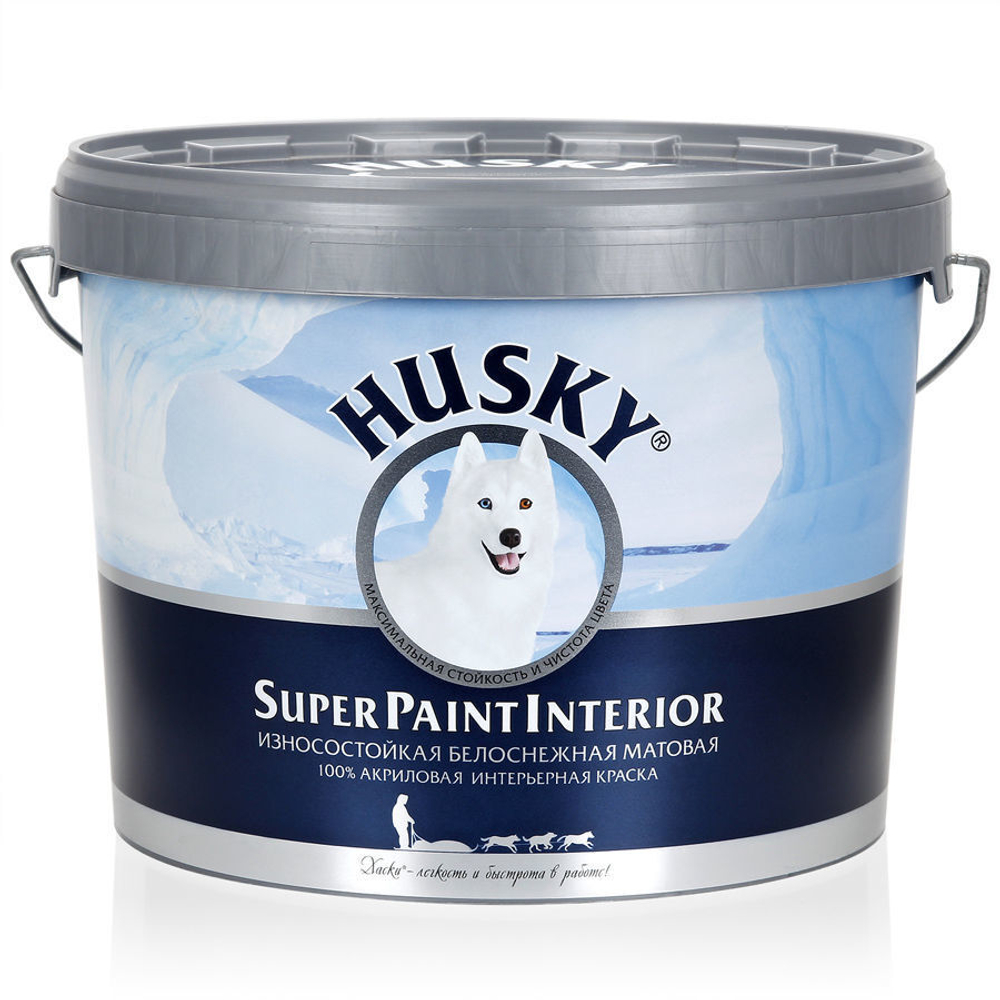 HUSKY Super Paint Interior Интерьерная краска