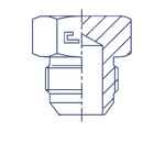 Заглушка V (Ш) JIC 7/8"