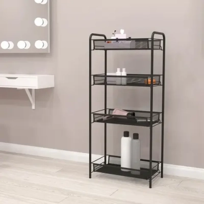 Этажерка 4х- секционная «Ладья 24К», цвет белый, 44*25*96см