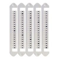 Маркировка для клемм, ширина 5 мм, от 31 до 40, горизонтальная ориентация