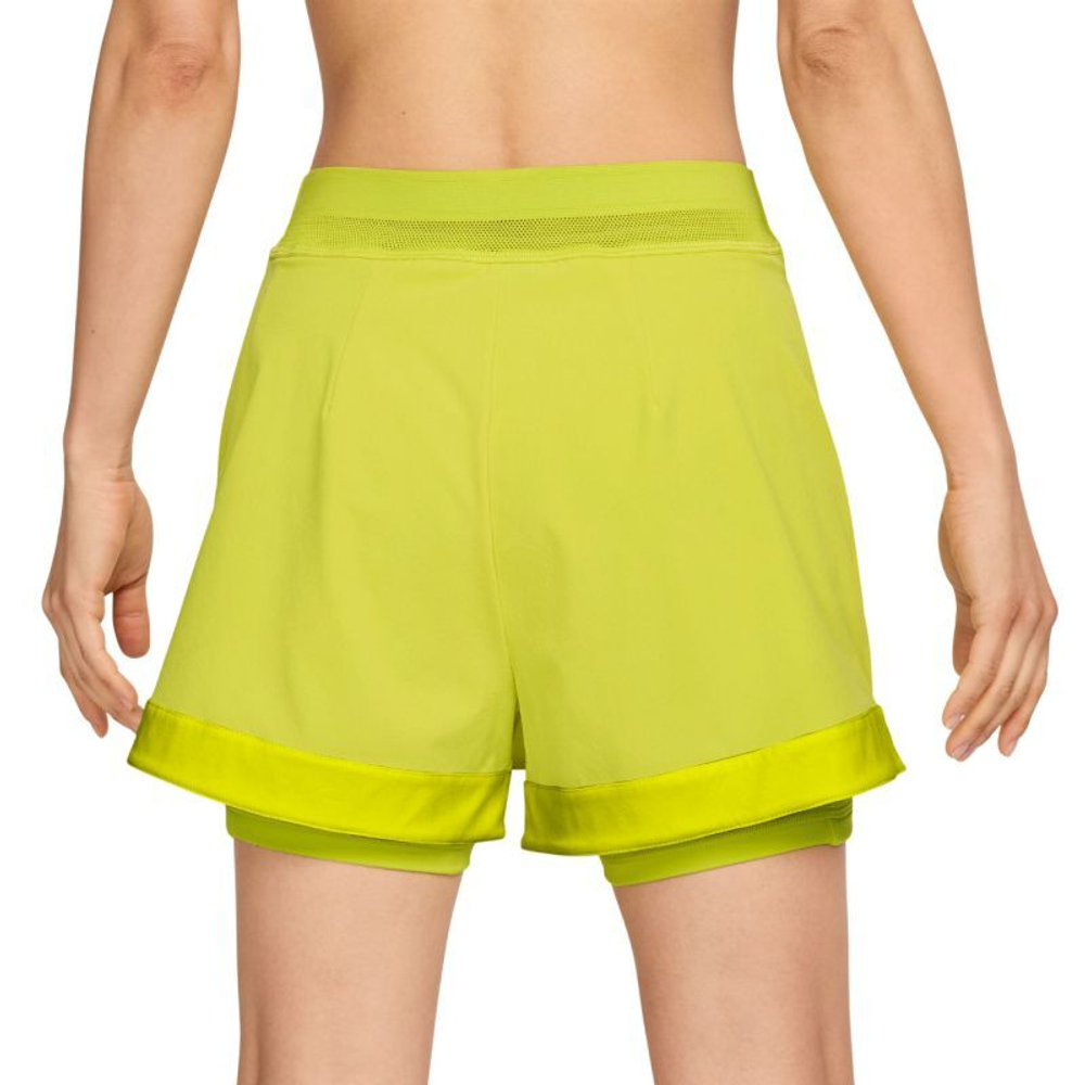 Женские шорты теннисные Nike Court Dri-Fit Slam - высокое напряжение/высокое напряжение/средний ясень