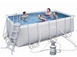 Каркасный бассейн, 412x201x122 см.