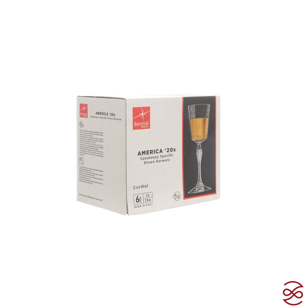 Набор рюмок America 20's 80 мл. (6шт)