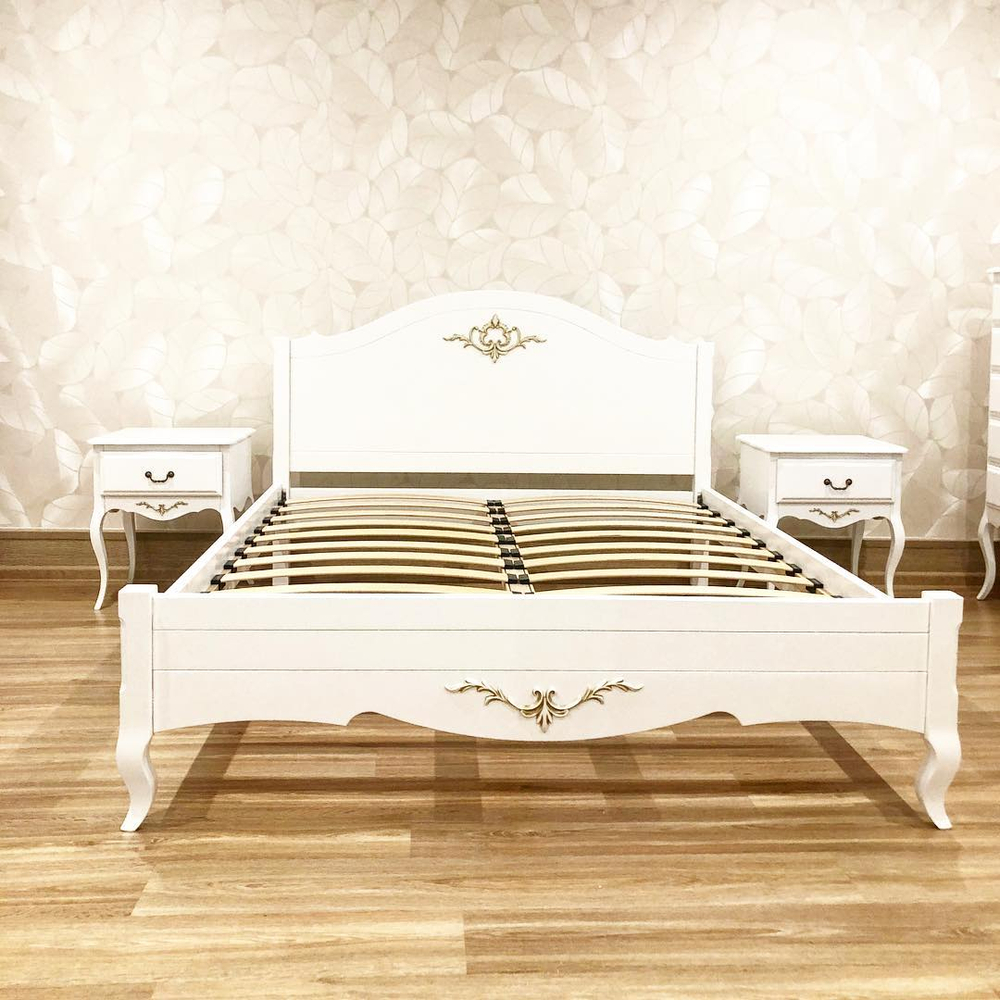 Кровать Zip-mebel Малонн Ави Белый