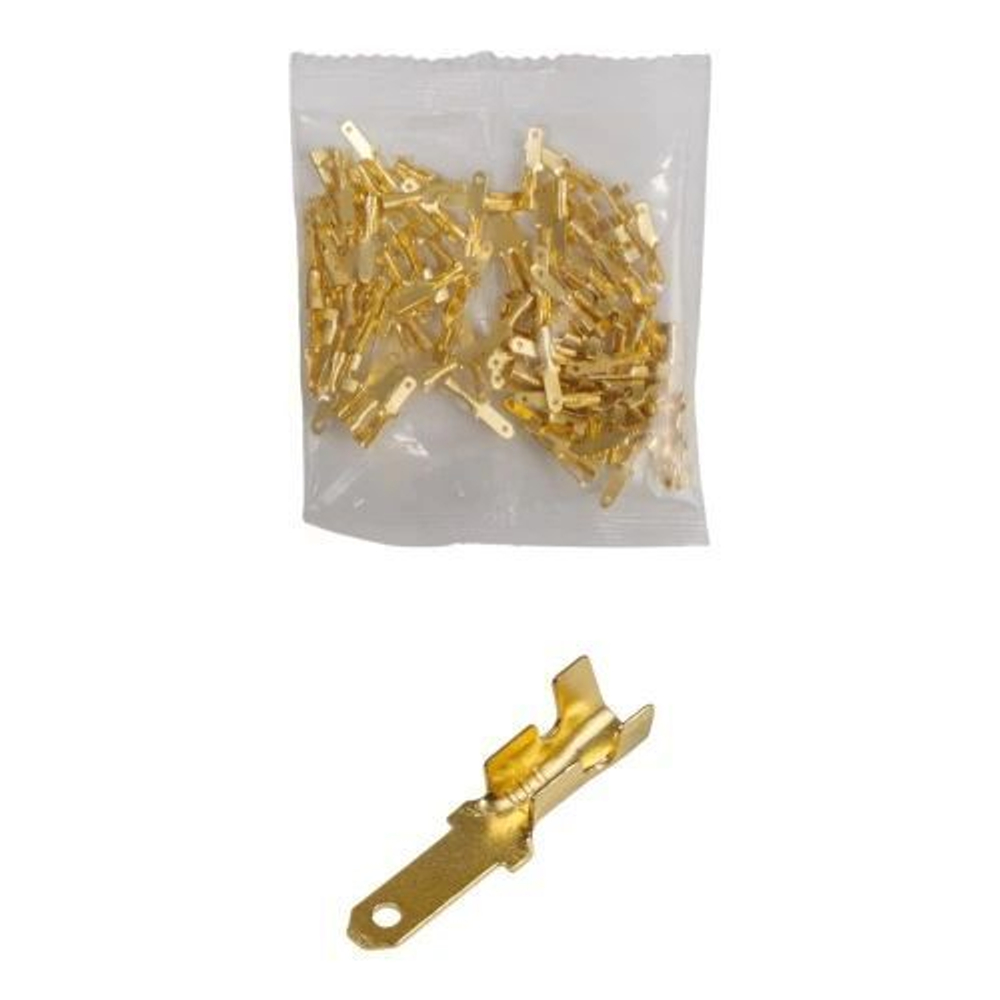 Клемма плоская 2.8мм (M) - 100 шт