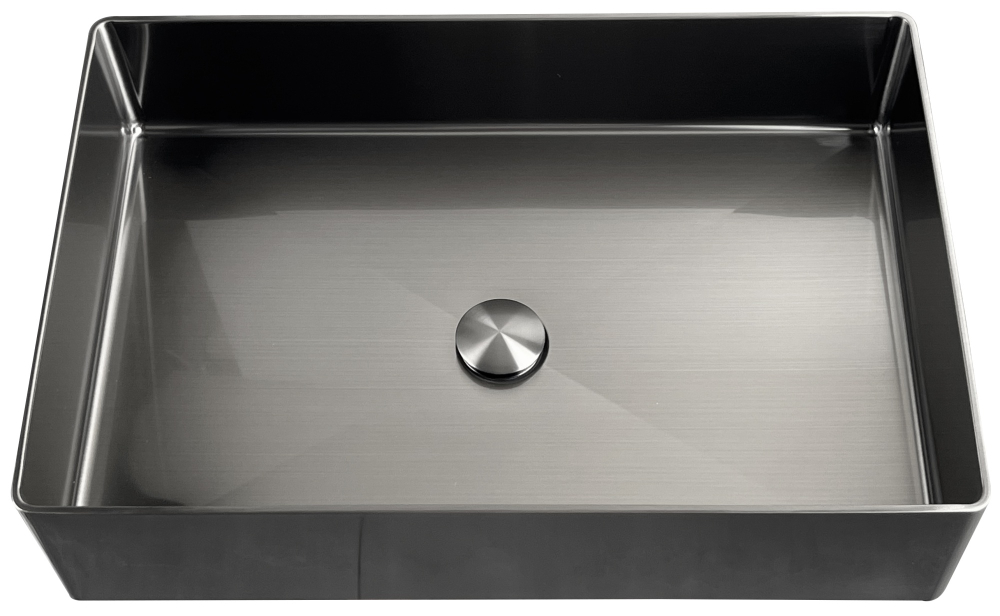 Раковина AltroBagno Solido 001022 MtGr из нержавеющей стали