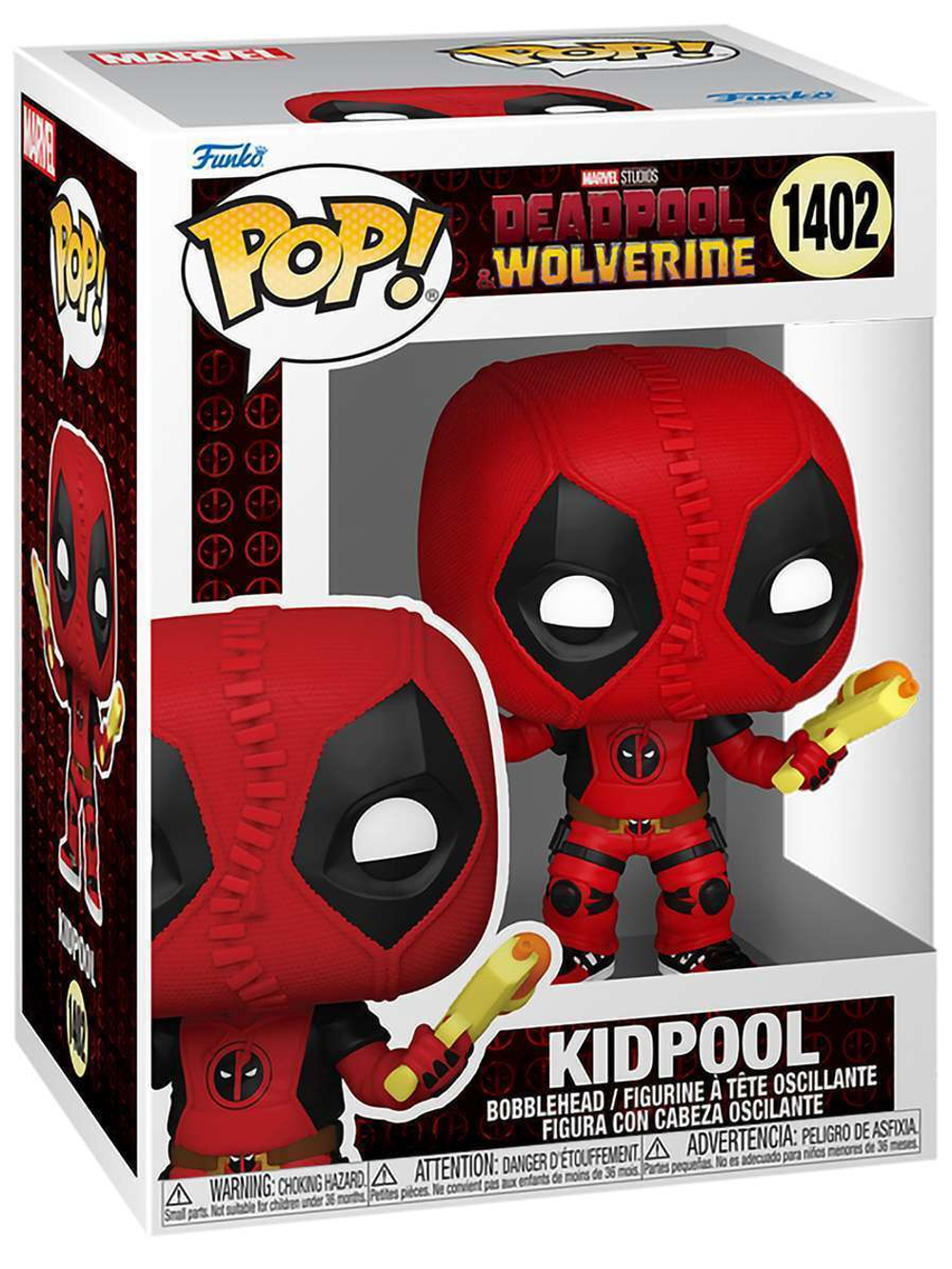 Фигурка Funko POP! Bobble Marvel Deadpool 3 Kidpool (1402) 82381