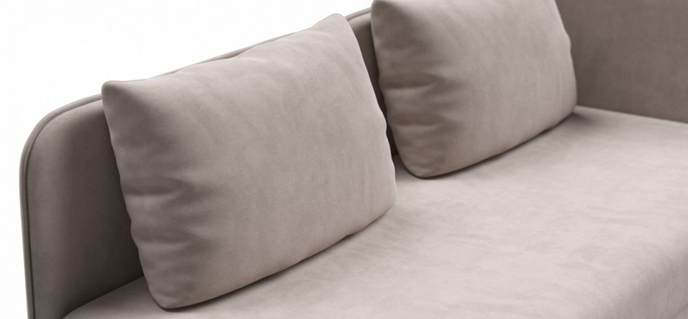 Тахта Ирис Велюр Монолит латте