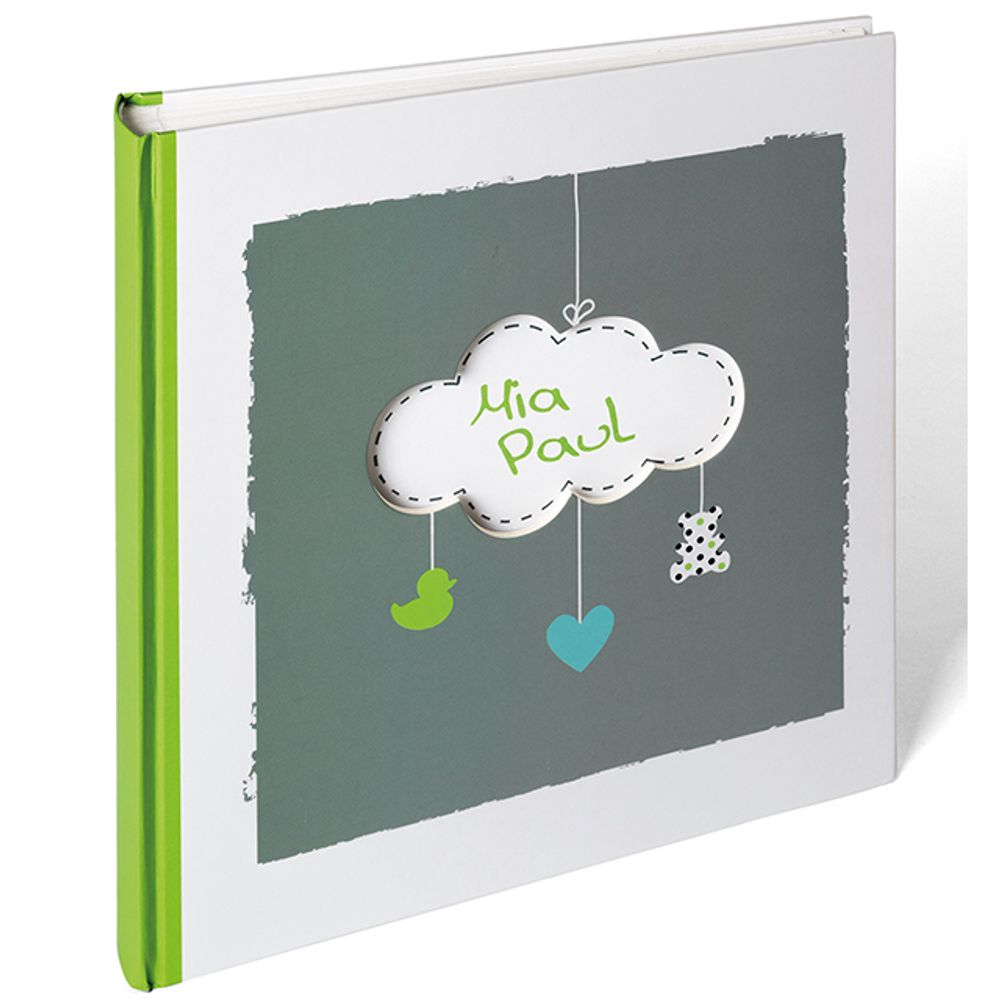 WALTHER UK-279 28x30,5/50бел.стр.,4ил. стр. Newborn (облако на веревочке,детский) ф/альбом