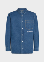 Рубашка джинсовая KARL LAGERFELD JEANS Regular Denim Shirt