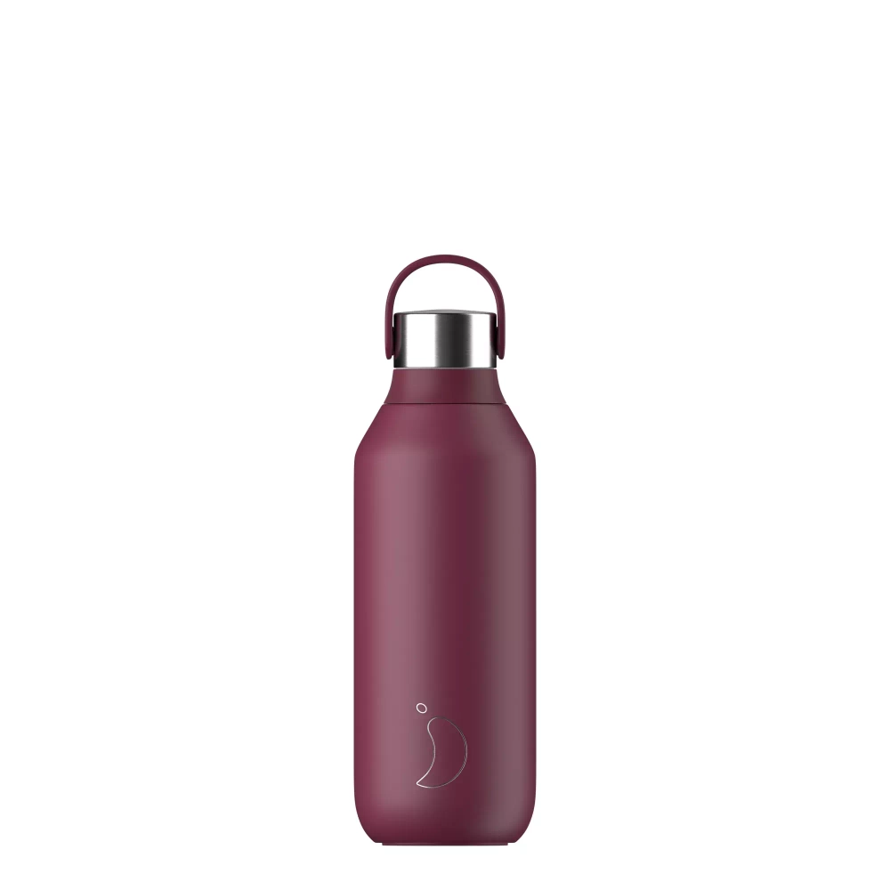 Chilly's Bottles - Термобутылка Series 2 500мл Слива / артикул   B500S2PLUM  / GTIN 604947807496