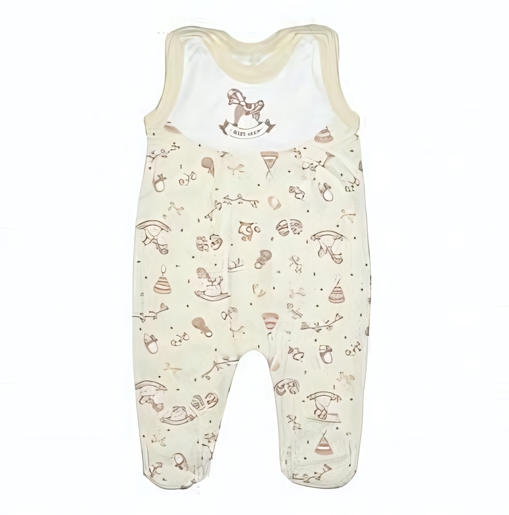 Ползунки ЛОШАДКА кулирка 069к ап в ассорт. р.80-86/52 (Юлла)