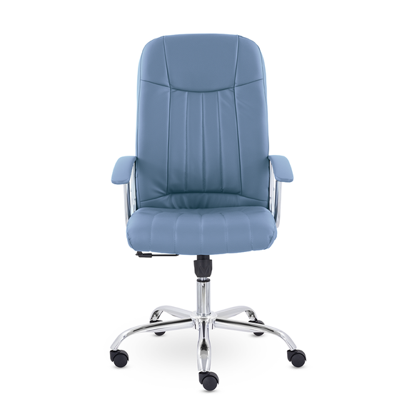 Кресло СН-277 Бостон В Айс хром S-0420 (светло-голубой)