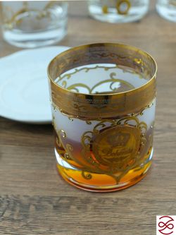 Набор стаканов для виски Версаче Богемия Laura 250 мл (6 шт)