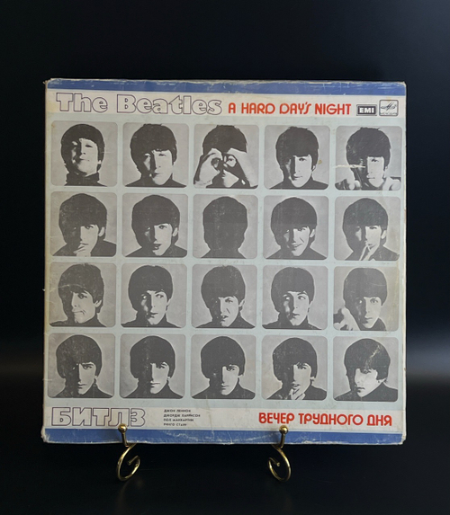 2 LP The Beatles - The Hard day's night - Битлз - Вечер трудного дня - Вкус мёда. 2 Виниловые пластинки 12 дюймов. Лицензия Великобритания