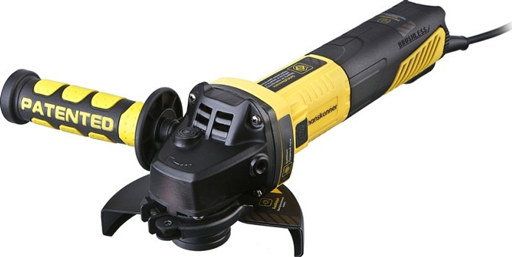 Угловая шлифмашина сетевая HANSKONNER HAG9125SB